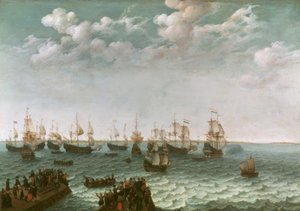 Abfahrt einer Kriegsflotte tekijältä Adam Willarts