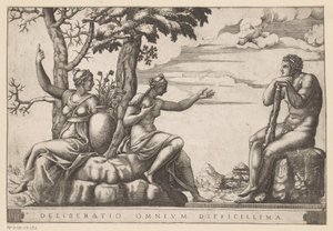 Hercules op de tweesprong Vaikein päätös kaikista (titteli objektiin)