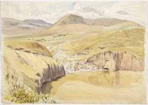 Alberea, lähellä Santiago del Vallea, Guanajuato, Meksiko (akvarelli) tekijältä Adela Breton
