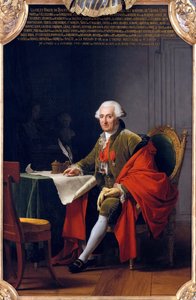 Charles-Roger, Bauffremontin prinssi 1713-1795 tekijältä Adelaide Labille Guiard