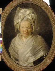 Ikääntyneen naisen muotokuva (öljy kankaalle) tekijältä Adelaide Labille Guiard