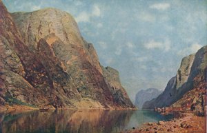 Sogne Fiord, Norja, 1800-luvun loppu, 1914.