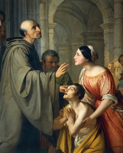 St Mauro Abbot antaa näön nuorelle sokealle miehelle