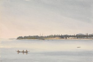 "Fort Rupert, Beaver Harbour, Vancouverin saari, 23. heinäkuuta 1851 [Kanada]".