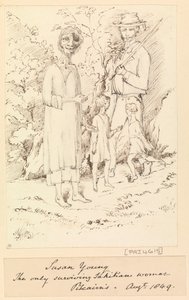 Susan Young, Ainoa elossa oleva tahitilainen nainen, Pitcairnin [saari], elokuu 1849.