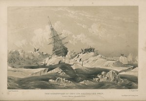 Jään hajoaminen laivan ympärillä tekijältä Admiral William Henry Smyth