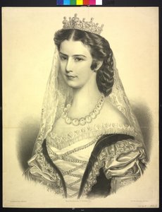 Itävallan keisarinna Elisabeth (litografia)