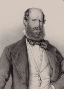 Säveltäjä Luigi Riccin muotokuva 1805-1859, 1858.