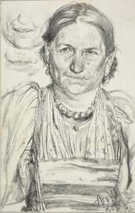 Talonpojan muotokuva tekijältä Adolph Menzel
