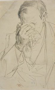 Itkevä mies tekijältä Adolph Friedrich Erdmann von Menzel