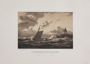 Christiansøn tornikanavassa tekijältä Johan Adolph Kittendorff