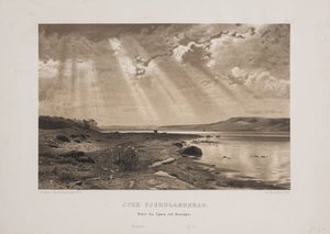 Jyllannin vuono maisema tekijältä Johan Adolph Kittendorff