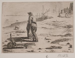 Rannikkoosuus seisovilla kalastajilla