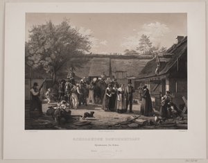Seelannin talonpoikien häät tekijältä Johan Adolph Kittendorff