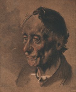 A Study, c1900 tekijältä Adolph Menzel