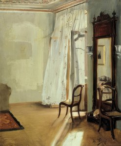 Huone parvekkeella. 1845