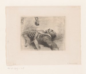 kuollut husaari tekijältä Adolph Menzel