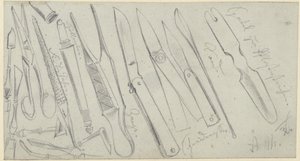 Lääketieteelliset instrumentit tekijältä Adolph Menzel