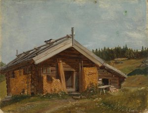 Maalaistalo Bolkesjøssä tekijältä Adolph Tidemand