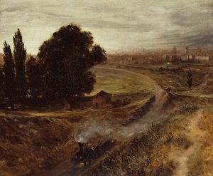 Berliini-Potsdamer Bahn tekijältä Adolph Menzel