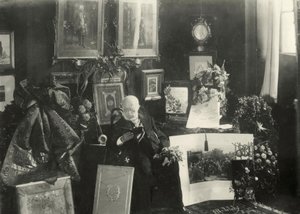 Menzel an seinem 80. Geburtstag / Foto tekijältä Adolph Menzel