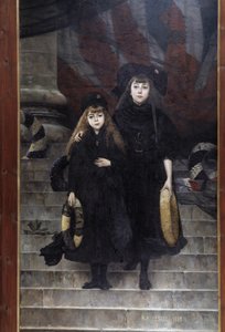 Alsace ja Lorraine, maalaus A.A. Lesrel