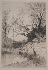 Lampi, 1867. tekijältä Adolphe Appian