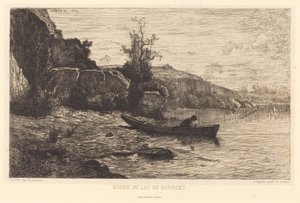 Bourget-järven reunat tekijältä Adolphe Appian
