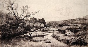 Albarine-joen lähde tekijältä Adolphe Appian