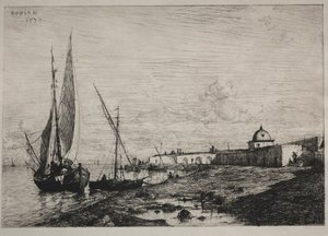 San Remon satama, 1878. tekijältä Adolphe Appian