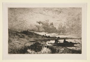 Eräänä iltana, Banks of the Rhone Rixissä tekijältä Adolphe Appian