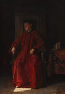 Tuomari punaisessa kaapussa tekijältä Adolphe Charles Edouard Steinheil