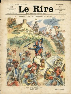 Kuvitus Adolphe dit Willettesta (1857-1926) Le Liren kanteen tekijältä Adolphe Leon Willette