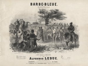 Alphonse Leduc - Siniparta, historiallinen kvadrilli