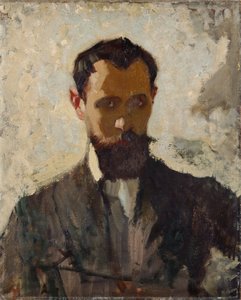Self Portrait Study, n. 1912 (öljy kankaalle)