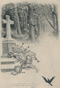Cicada, 1919 tekijältä Adolphe Leon Willette