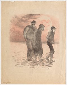 Pariisin kohtaukset ja murhaajat tekijältä Adolphe Willette