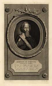 Robert Devereux, Essexin toinen jaarli, Elizabeth I:n suosikki. Robert d