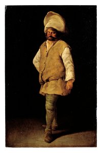 Porter (öljy paneelissa) tekijältä Adriaen Brouwer