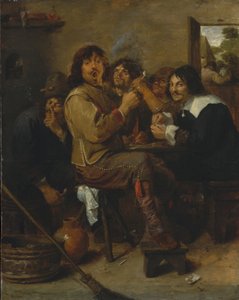 Tupakoitsijat, noin 1636
