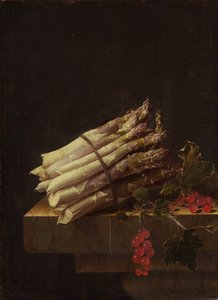 Asetelma parsalla ja punaherukoilla, 1696.