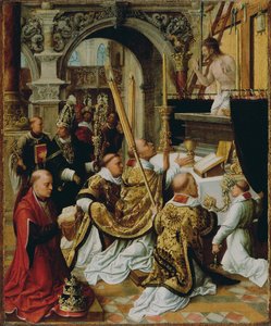 Pyhän Gregorius Suuren messu, noin 1510-1520
