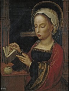 Maria Magdaleena lukee tekijältä Adriaen Isenbrandt or Isenbrant