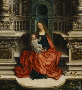Madonna ja lapsi istuivat 1500-luvulla