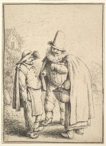 Groteskeja hahmoja, 1610-85. tekijältä Adriaen Jansz. van Ostade
