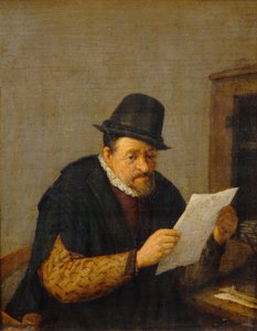 Lukeminen ... tekijältä Adriaen Jansz. van Ostade