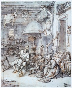 Hollannin talonpojat, 1600-luku. tekijältä Adriaen Jansz. van Ostade