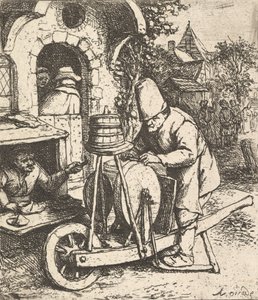 Veitsimylly, 1610-85. tekijältä Adriaen Jansz. van Ostade