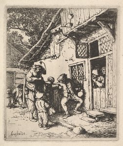Kiertelevät muusikot, 1610-85. tekijältä Adriaen Jansz. van Ostade