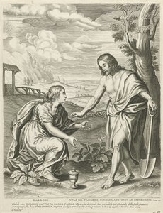 Kristus ilmestyy Maria Magdalenan puutarhuriksi